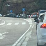 Caravana para acceder a Covadonga y los Lagos
