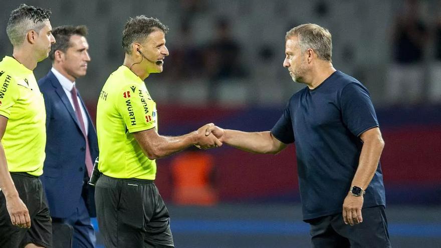 Flick sitúa al Atlético al nivel del Barça y el Madrid: «Ha invertido mucho dinero»