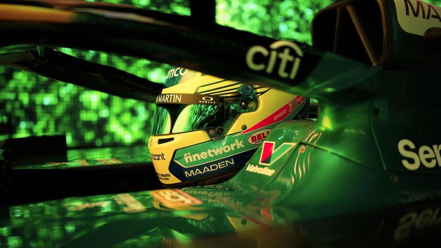 Aston Martin ya enseña el coche de Fernando Alonso para la nueva temporada de Fórmula 1
