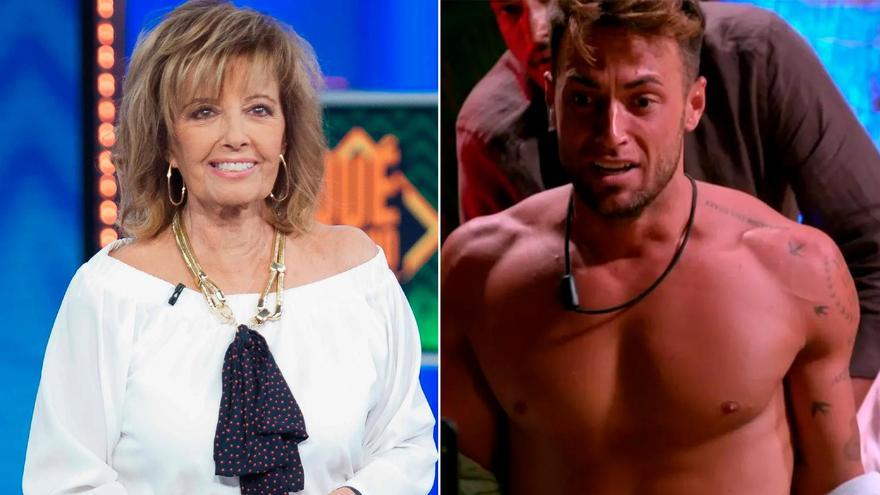 Revelan la relación que hubo entre María Teresa Campos y Montoya de la Isla de las Tentaciones: «Es guapo»