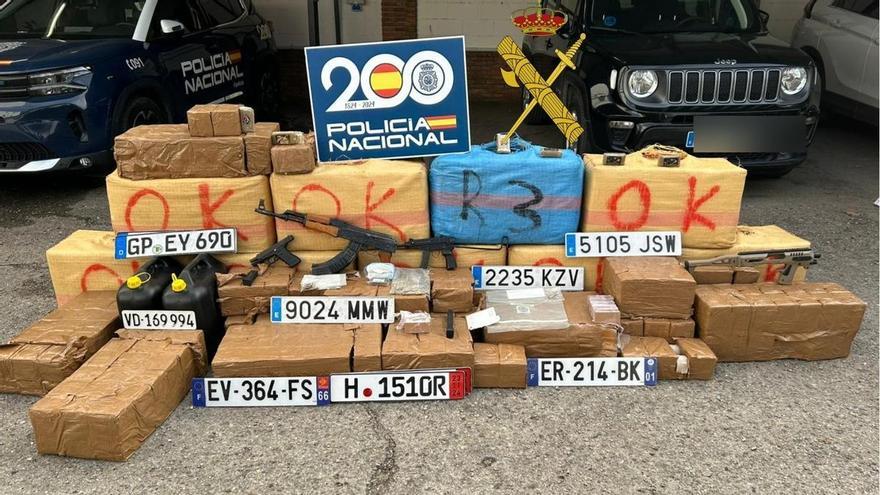 Cae una banda de narcos que transportaba la droga a Europa oculta en dobles fondos de camiones y semirremolques