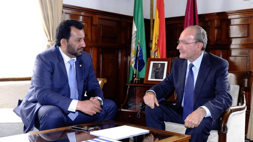 Al-Thani, sobre la posible compra del Málaga CF: «Son fake news»
