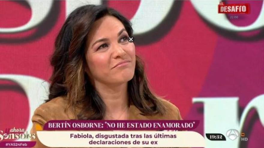 La exmujer de Bertín Osborne marca distancia con el presentador tras salir a la luz su encuentro con el hijo de Gabriela Guillén: «No tengo nada que ver»