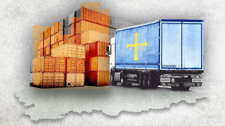 La esportación asturiana sufre más que nenguna la floxera industrial d’Europa: estos son los sectores que más se resienten