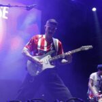 El concierto más rojiblanco de «Pignoise» en Gijón (en imágenes)