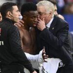 Ancelotti, tras el empate en Pamplona: «¿La roja a Bellingham? El árbitro no ha entendido bien el inglés»