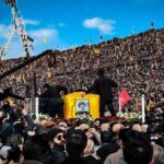 Decenas de miles de personas se despiden de Hasán Nasrala, líder de Hizbulá, en un funeral masivo