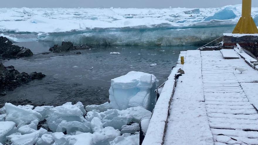 La brutal experiencia de una científica asturiana en la Antártida: «Parece que vamos a salir volando»
