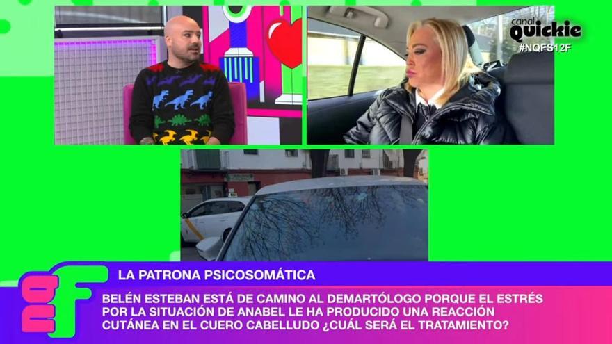 Belén Esteban acaba en el médico por lo ocurrido con su amiga Anabel Pantoja