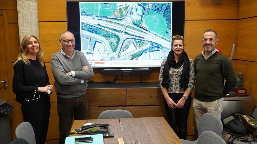 «El enlace con más tráfico de Asturias» ya tiene proyecto: Siero aprueba el plan para la nueva glorieta de acceso a Parque Principado