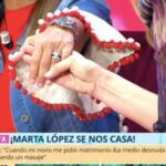 Marta López se casa con el fisioterapeuta del rey emérito: así será su nueva boda