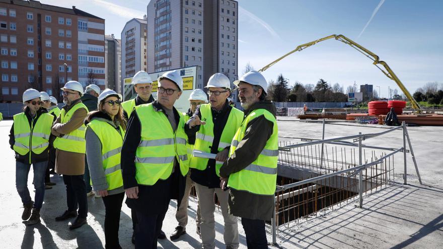 Así avanza la obra del gran aparcamiento de la avenida de Portugal (en imágenes)