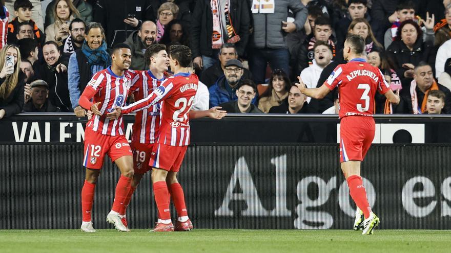 LaLiga | Valencia – Atlético de Madrid, en imágenes