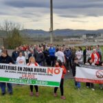 Argüelles se tiñe de rojo contra las baterías: «No las queremos en nuestra parroquia»