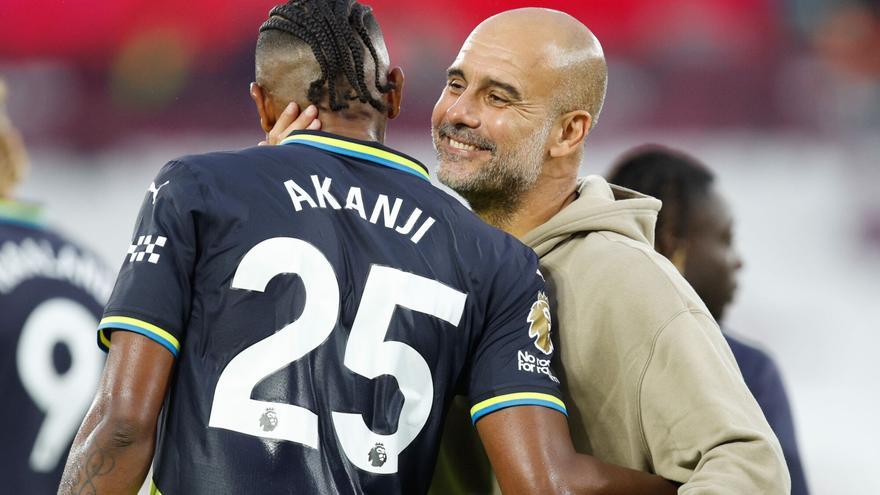 Guardiola confirma que Akanji estará «8 o 10 semanas» de baja por lesión y no disputará la vuelta ante el Real Madrid
