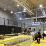 Los preparativos para el Gijón Premier Padel P2, en imágenes