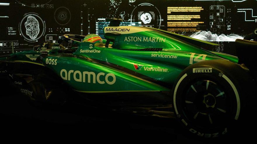 Así es el nuevo Aston Martin de Fernando Alonso