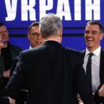 La UE exhibe en Kiev su apoyo a Ucrania ante el desplante de Trump en el tercer aniversario de la guerra