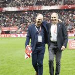Así fue la ovación de El Molinón a uno de los estrategas de La Roja