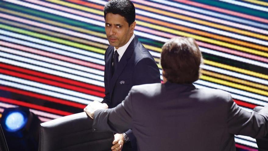 El presidente del PSG, Al-Khelaifi, acusado de complicidad en abuso de poder en el ‘caso Lagardere’