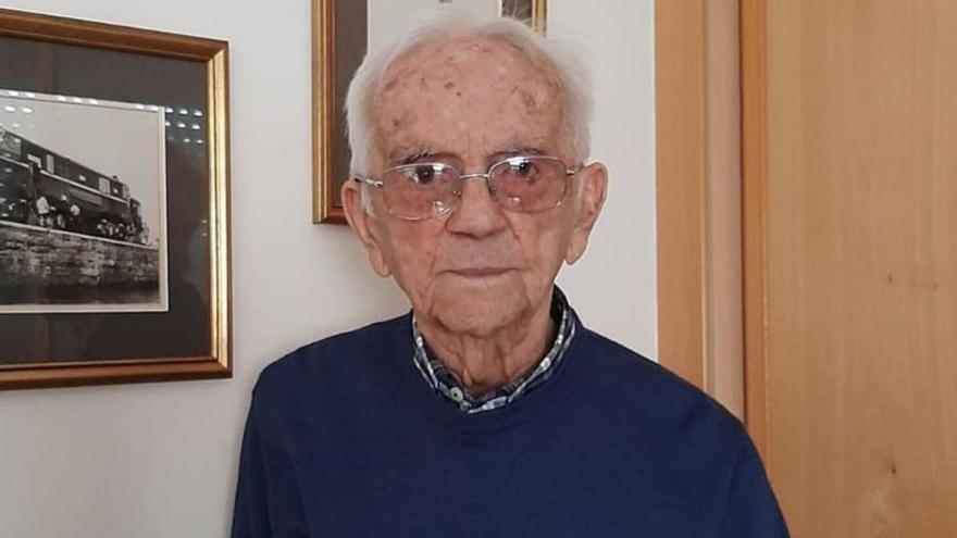 El secreto de Pepe Muñiz, vecino La Fresneda, para llegar a los 102 años: «Hay que levantarse de la mesa con hambre, acostarse pronto y madrugar»