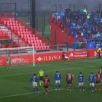 El 1-0 del Mirandés en el Mirandés 1-0 Oviedo de la jornada 30 de LaLiga Hypermotion