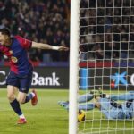 El 1-0 del FC Barcelona en el FC Barcelona 3-0 Osasuna de la jornada 27 de LaLiga EA Sports