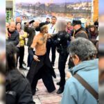 Tensión en el centro de Málaga por una intervención policial con un artista callejero: «¡Id a por los rateros!»