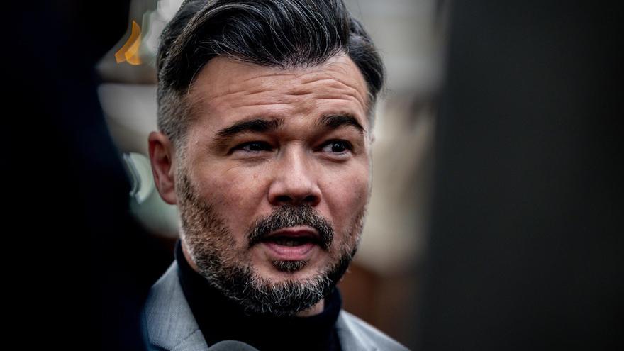 Rufián sobre Mazón: «Es un inútil, un miserable y un mentiroso»