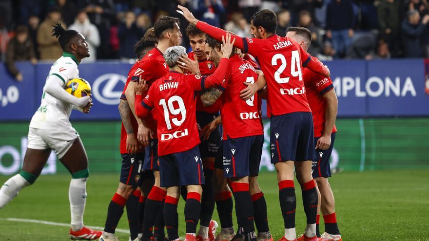 El 1-0 de Osasuna en el Osasuna 1-2 Getafe de la jornada 28 de LaLiga EA Sports