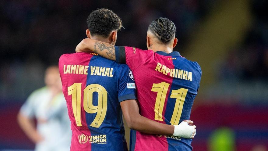 Ni Romário, ni Ronaldo, ni Rivaldo, ni Ronaldiho, ni Neymar… Raphinha, el brasileño más goleador de la historia de la Champions