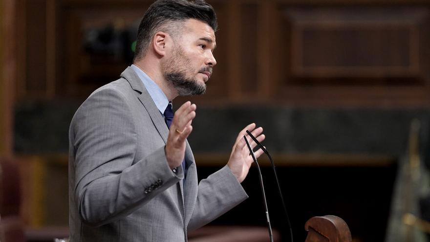 Rufián, sobre una guerra contra el fascismo: «Sí, yo iría»