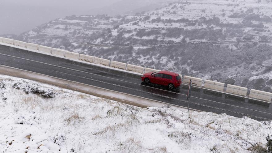 El temporal de lluvia y nieve continúa en la Comunidad de Madrid
