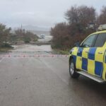 Desaparece un hombre por la corriente del agua en Murcia