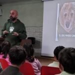 El oso pardo cantábrico, protagonista en el colegio José García Fernández de Luarca
