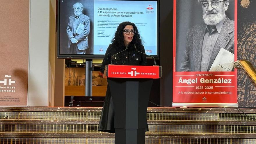 El Cervantes celebra en Madrid el legado del poeta asturiano Ángel González