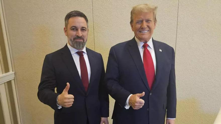 Abascal sale en defensa de Trump: «Úrsula, Macron, Soros, Sánchez y Feijóo… Lo único que pretenden es la continuidad del wokismo»