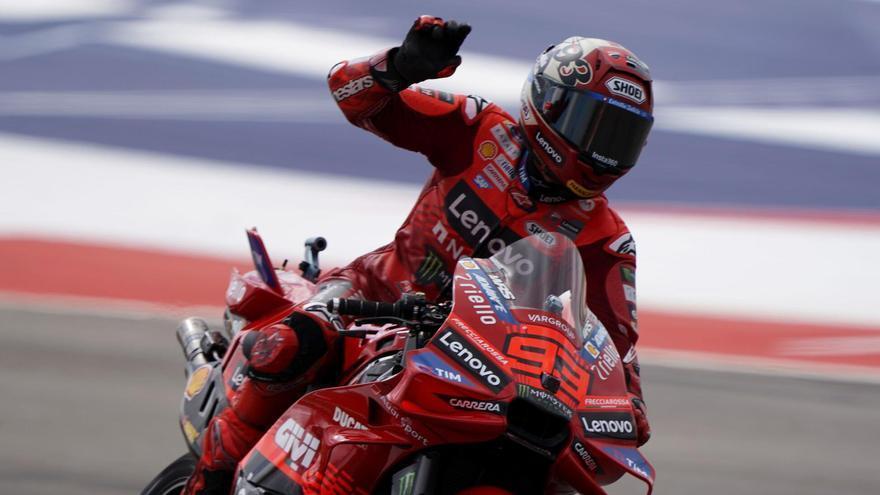 Marc Márquez demuestra su enorme poder con otra victoria en EEUU