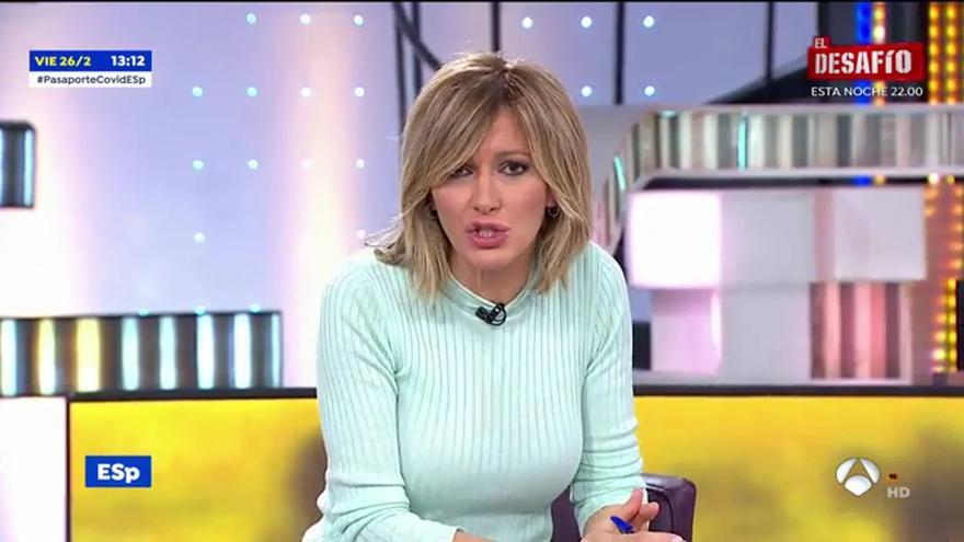 Susanna Griso, desconcertada en Espejo Público tras lo que ocurrió con Norma Duval: «Me estoy perdiendo algo»