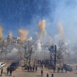 Valencia da comienzo a los días grandes de las Fallas con una mascletà al límite legal de pólvora
