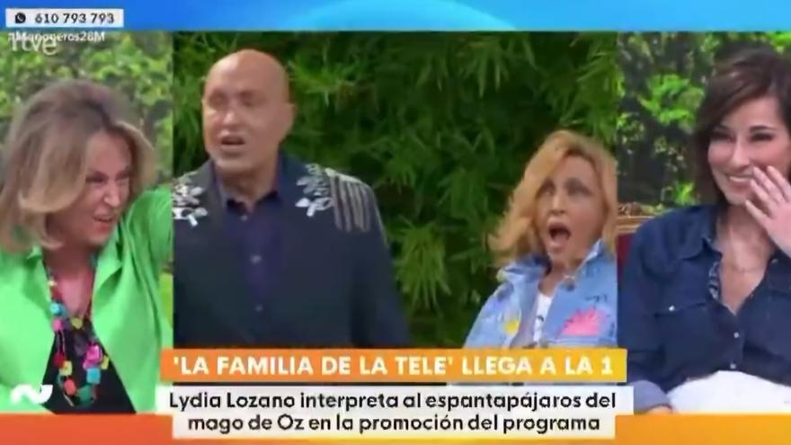 Lydia Lozano habla del susto que se llevó en el rodaje de la promo del nuevo Sálvame: «Hay señores entre los arbustos»