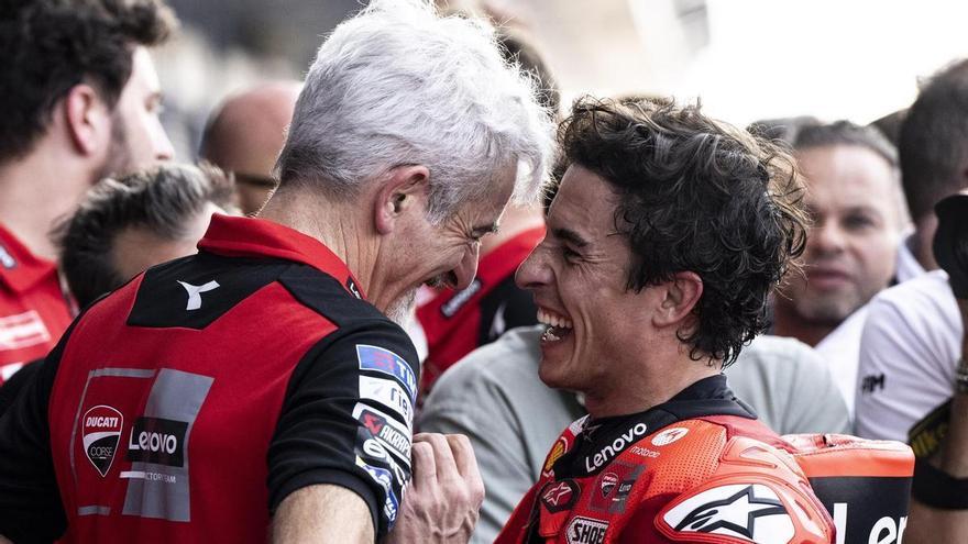 Dall’Igna: «Marc ha hecho la carrera perfecta y no era fácil»