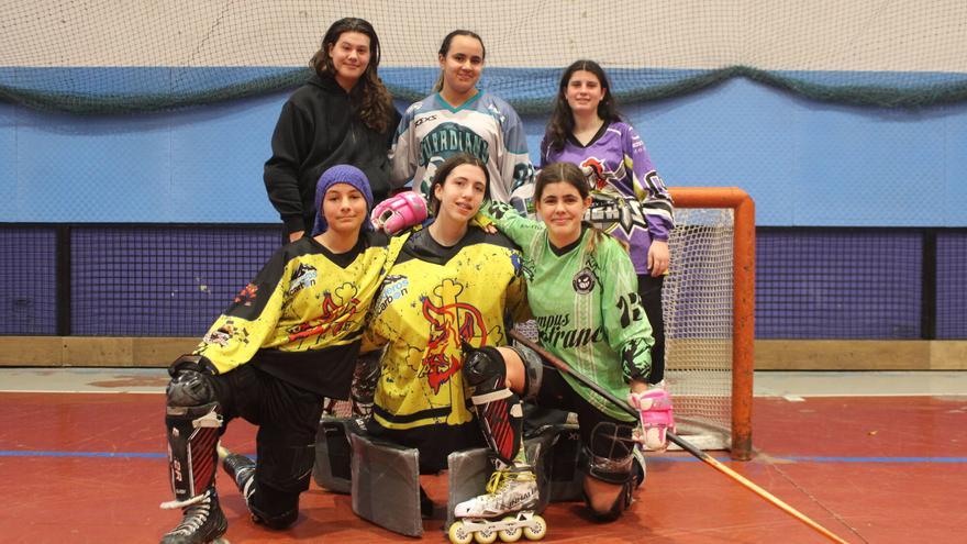 Las pioneras del hockey en línea debutan el 8M