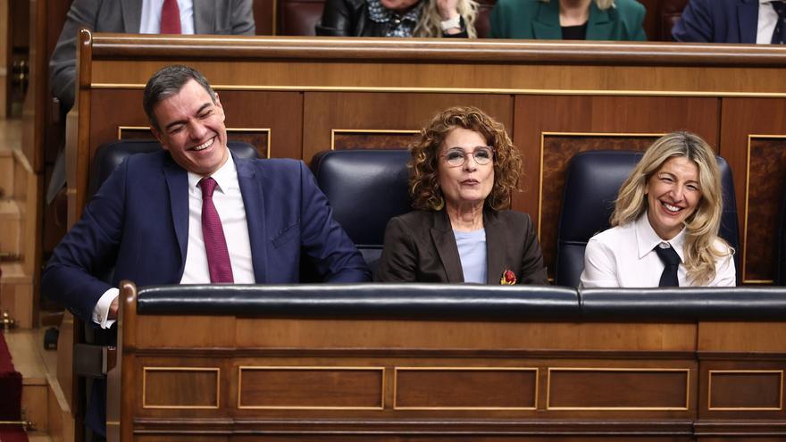 Sumar recuerda al PSOE la «obligación» de presentar Presupuestos mientras Podemos ataca al Gobierno: «Es señal de extrema debilidad»