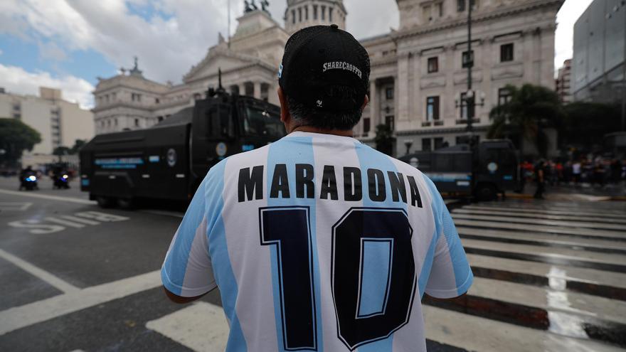 La larga agonía de Diego Maradona