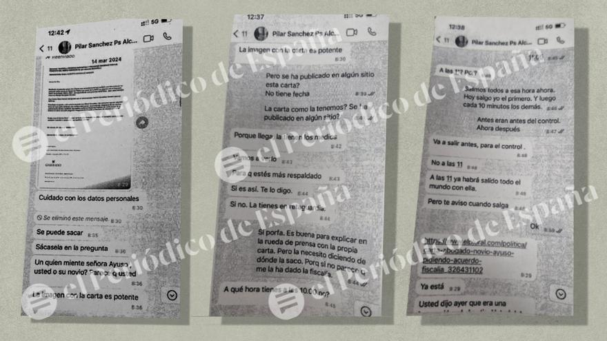 Los teléfonos de dos ex cargos de Moncloa, claves para cerrar el círculo sobre la filtración que se atribuye al fiscal general sobre el novio de Ayuso