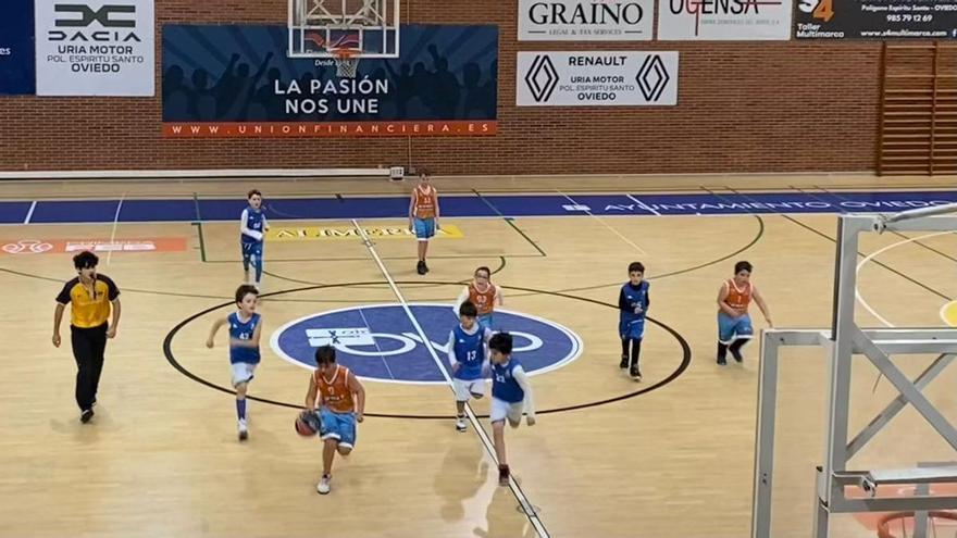 El baloncesto cangués celebra «los buenos partidos» de sus equipos (aunque los resultados no hayan acompañado)