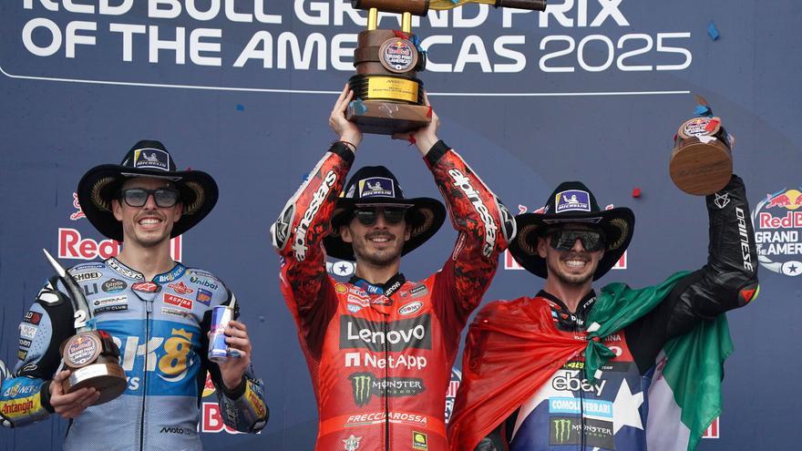 La carrera del GP de Las Américas de MotoGP, en imágenes