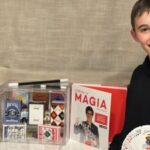 Borja García, el niño mago que admira a Houdini: «La clave es practicar mucho»