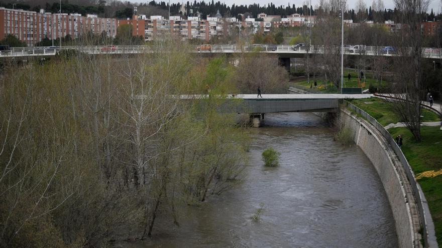 Preocupación por posibles desbordamientos en el río Manzanares